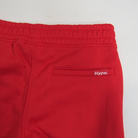 Hype. Unisex Kids Red Casual Elastic Waist Cargo Jogger Pants Sweatpants Sze S - Picture 5 of 7
